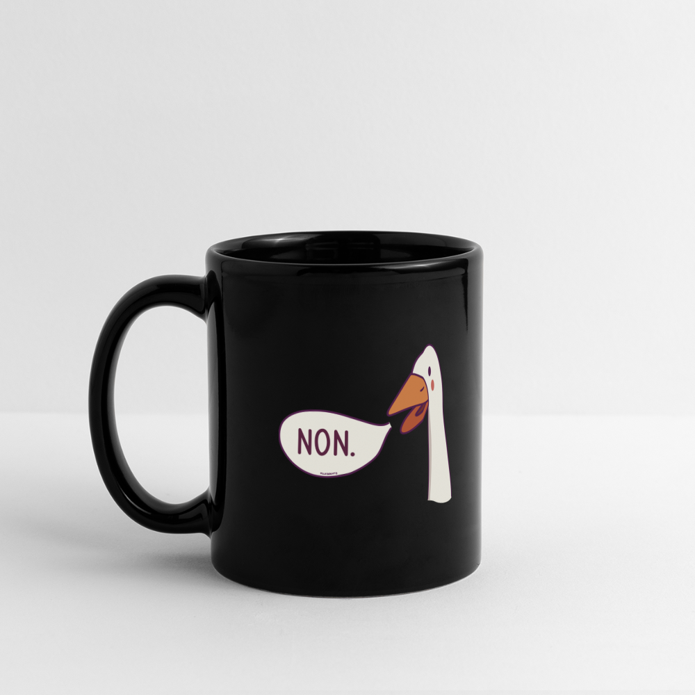 Mug Oie "Non" - noir