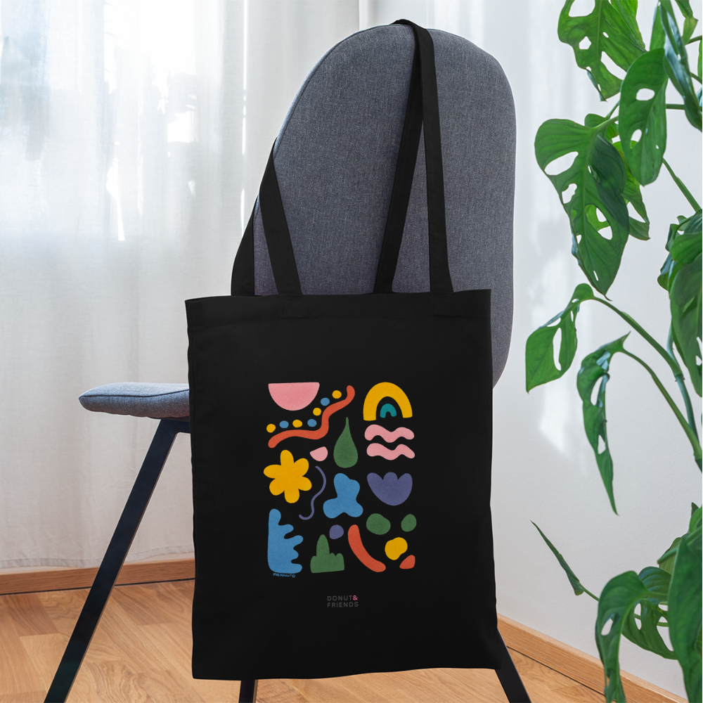 Tote Bag - Fête - noir