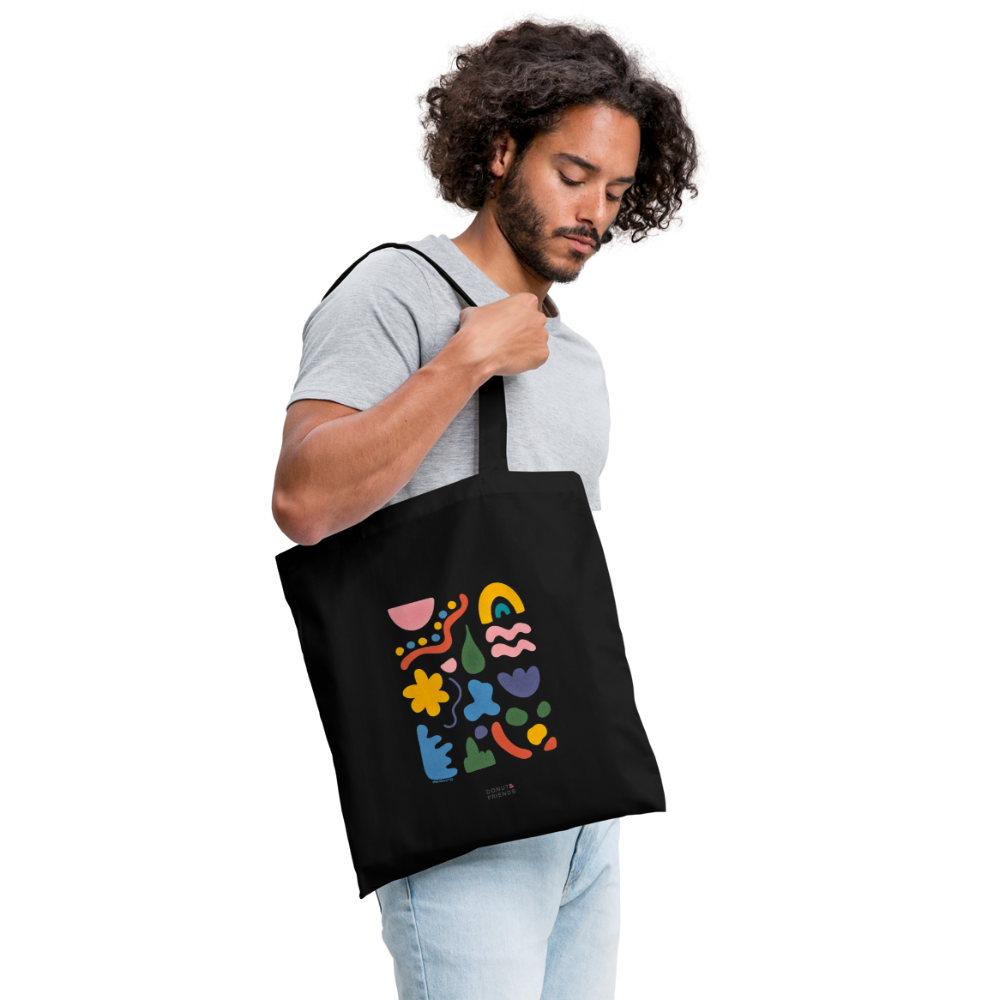 Tote Bag - Fête - noir