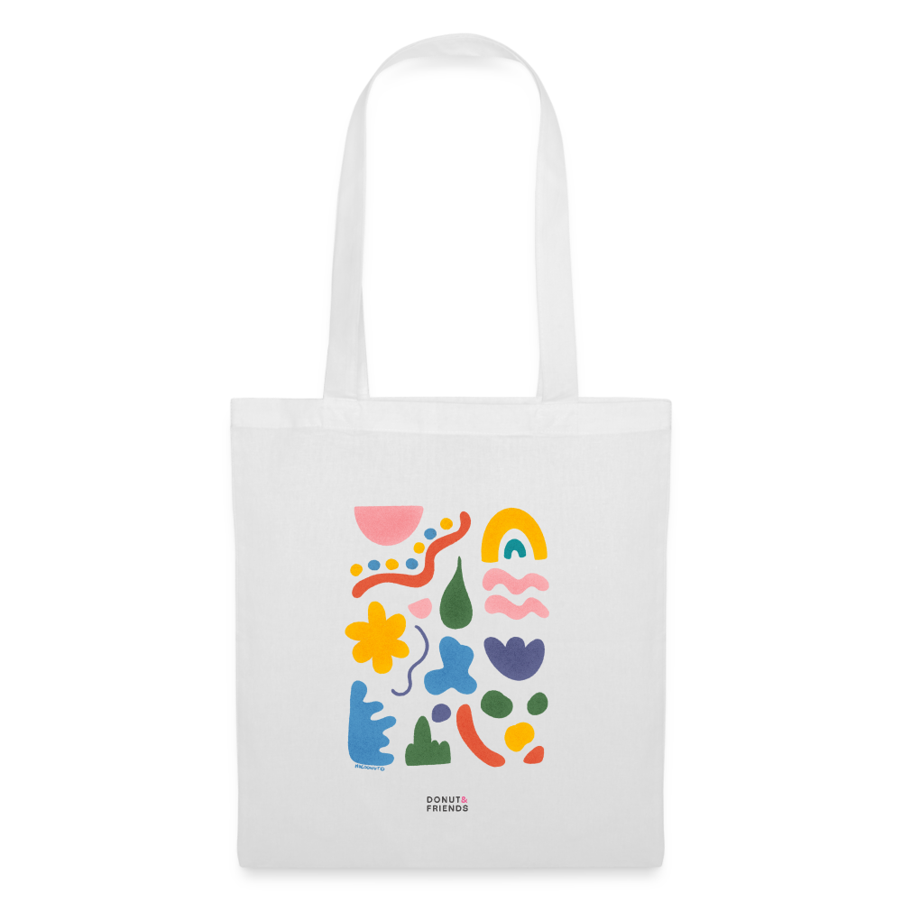 Tote Bag - Fête - blanc