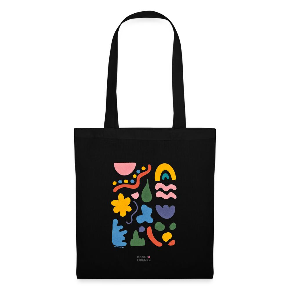 Tote Bag - Fête - noir