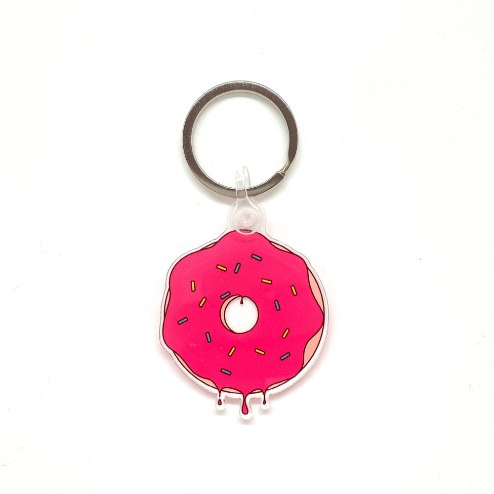 Donut Keychain