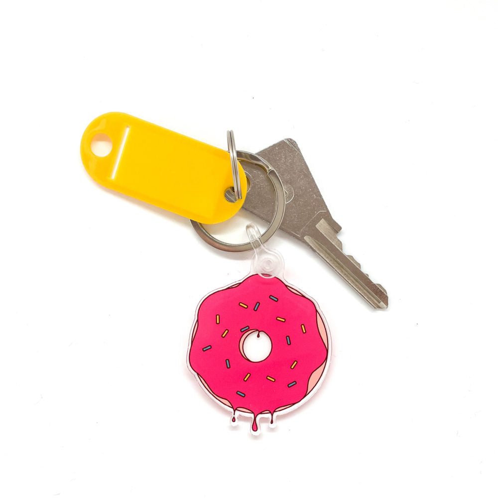 Donut Keychain