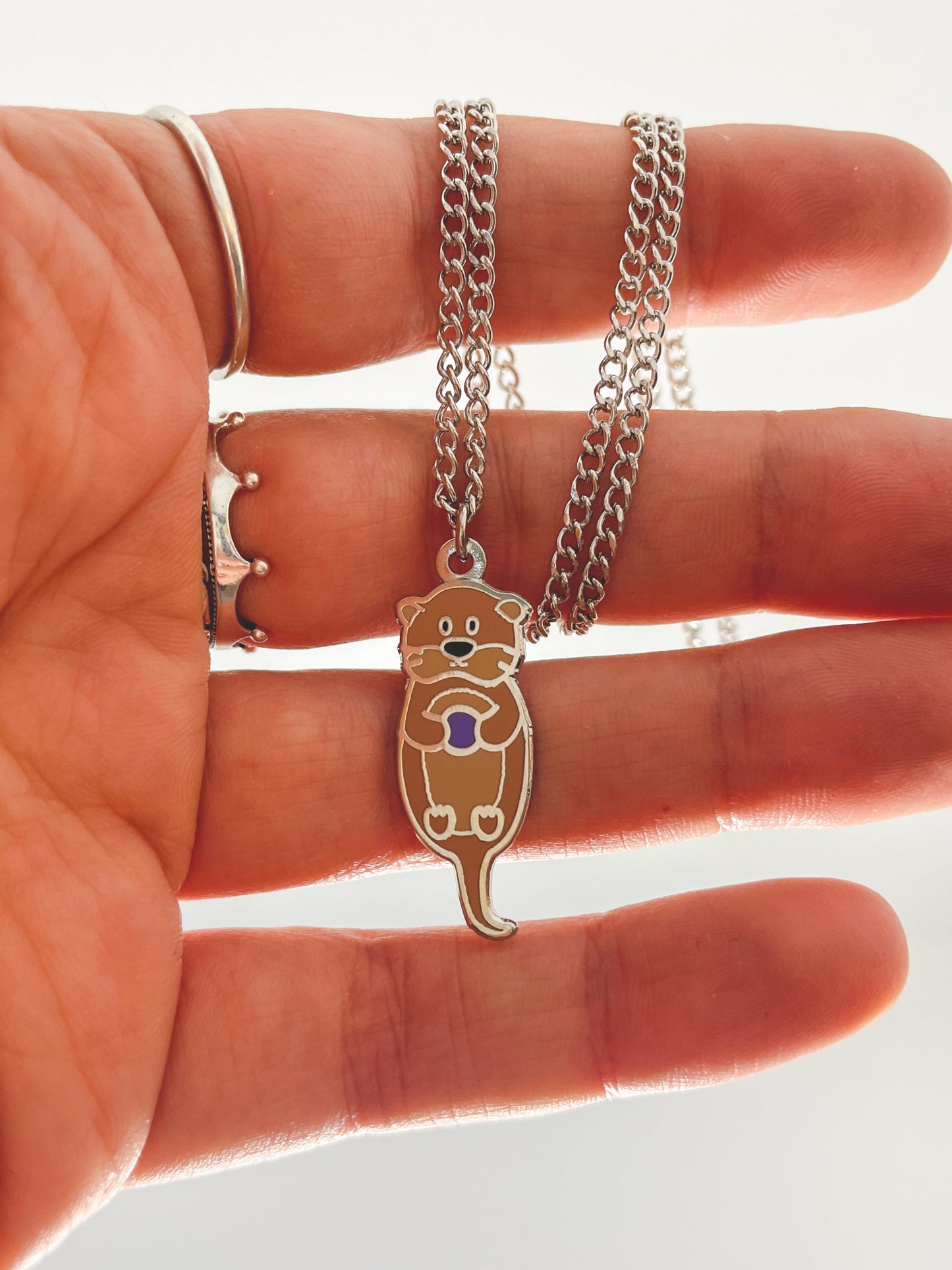 Otter Necklace - Nickel Free