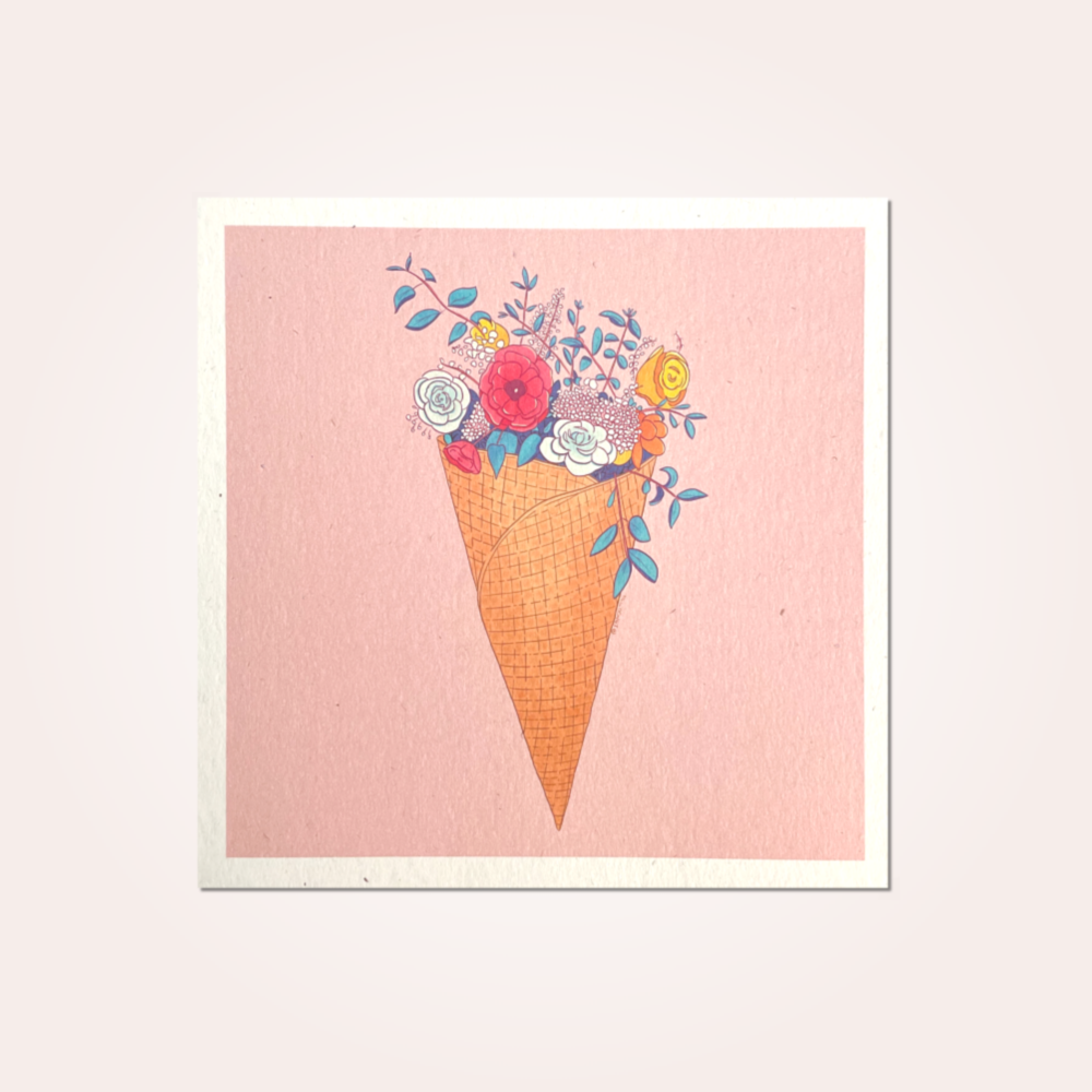 Flower cone - small format