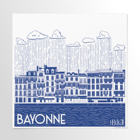 Bayonne - blue print édition - Hekikaii