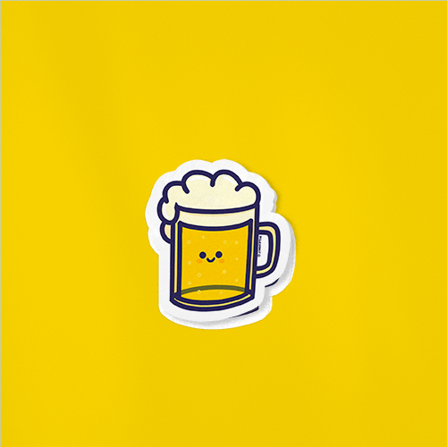 Beer Sticker