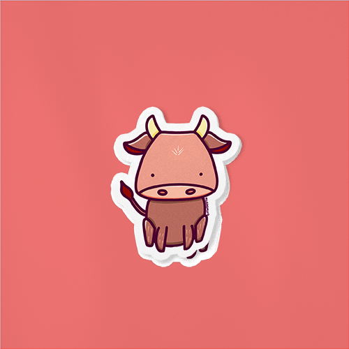 Sticker Boeuf