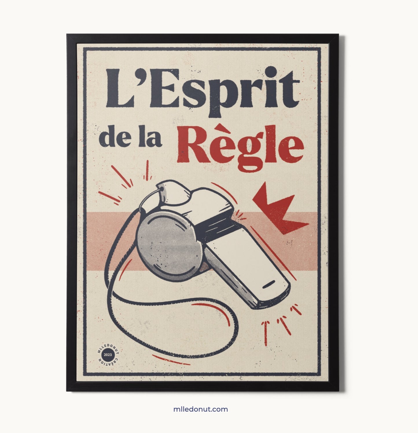 Rugby Poster - The Spirit of the Rule