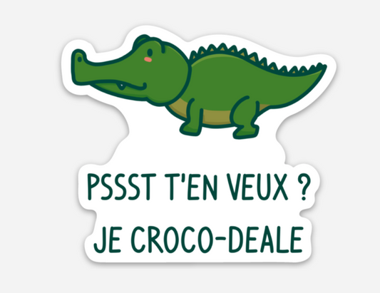 Magnet I croco-deale - Crocodile