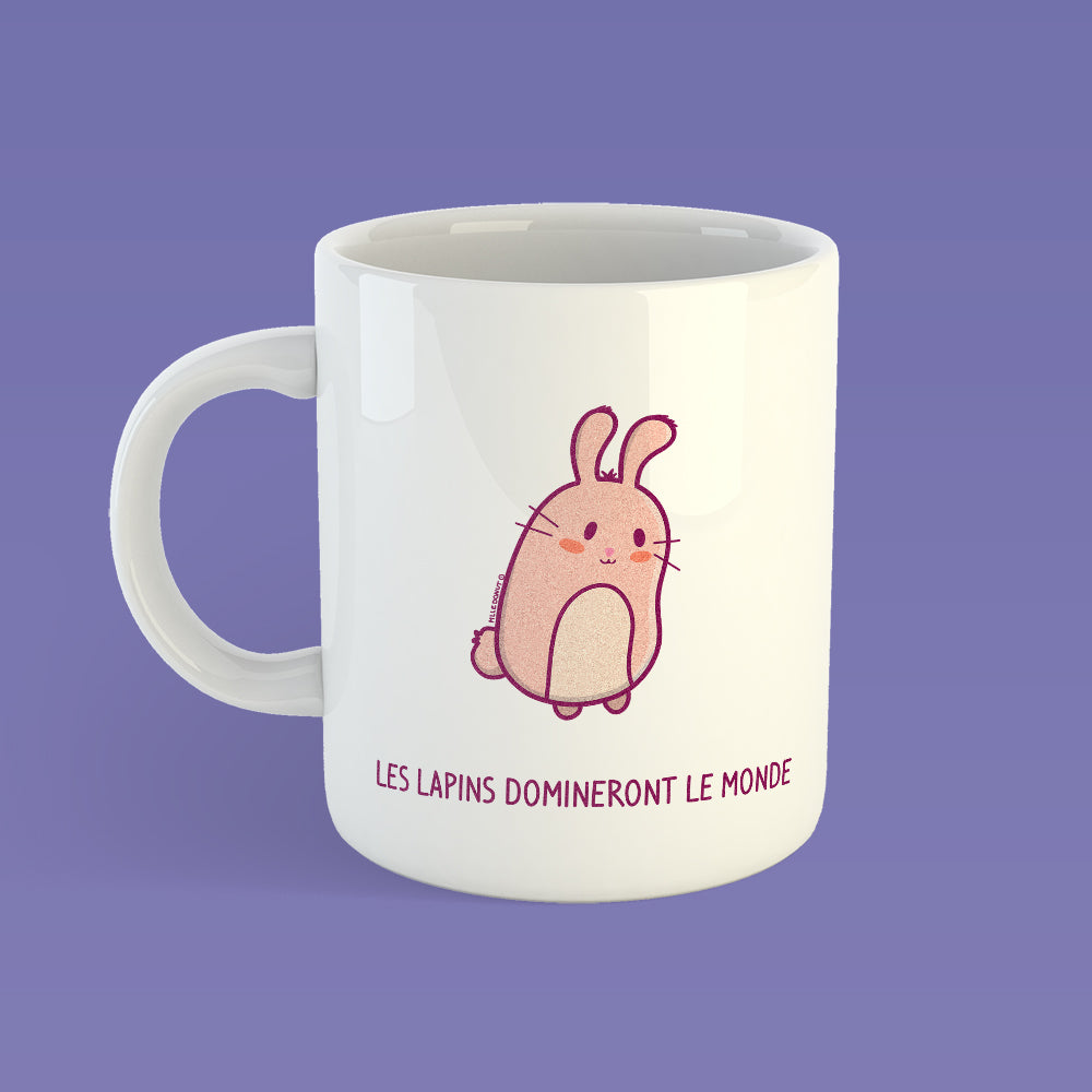 Mug Rabbits will rule the world - Rabbit