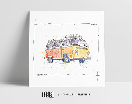 Combi - watercolor - pre-order